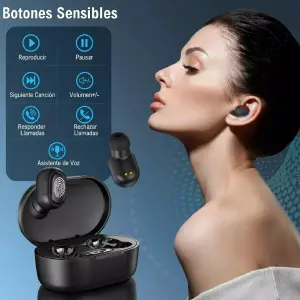 Audífonos Bluetooth Inalámbricos: 6 Horas de Libertad - Audifonos Bluetooth Inalambricos 6 Horas
