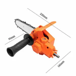 Transforma tu Taladro en una Potente Motosierra - ADAPTADOR DE MOTOSIERRA PARA TALADRO