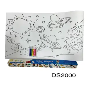 ROLLO PARA COLOREAR DS2000: ¡Dale rienda suelta a tu creatividad! - ROLLO PARA COLOREAR DS2000