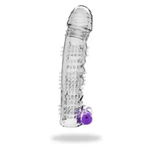 Funda Pene con Textura Vibratoria: Experimenta el Placer Intensificado - Funda pene con textura Vibratoria