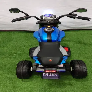 Moto Eléctrica Infantil Chopper: ¡La Máxima Diversión Sobre Ruedas! - Moto Eléctrica Niño Chopper Llan/cucho