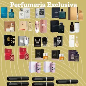 Descubre el Mundo de la Fragancia: Kit de 22 Perfumes + 5 Perfumeros - KIT 22 PERFUMES + 5 PERFUMEROS