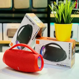 Parlante Boombox 3 LED JBL: ¡Experimenta el Sonido! - Parlante Boombox 3 Led JBL