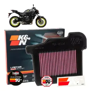 Filtro de Aire K&N para Yamaha MT-09: ¡Respiración Superior para tu Moto! - Filtro De Aire K&n Kn Yamaha Mt09 Mt-09