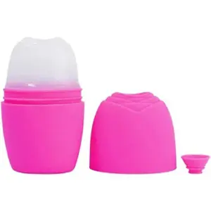 Masajeador Facial de Hielo de Silicona Rosa: Tu Ritual de Belleza Diario - Masajeador Facial Hielo Silicona Rosa