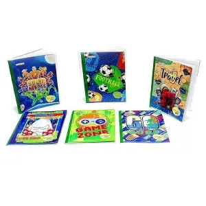 Cuadernos X6 Surtidos: ¡Diversión y Aprendizaje Garantizados! - Cuadernos X6 Surtidos 100 Hojas Niño