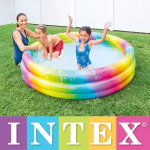 PISCINA INFLABLE INTEX: Diversión Refrescante para los Más Pequeños - PISCINA INFLABLE DIFUMINADA 58449 INTEX
