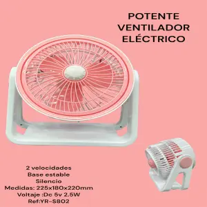Ventilador de Escritorio: ¡Refrescante comodidad al alcance de tu mano! - Ventilador de escritorio