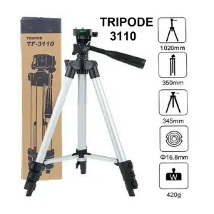 Trípode Soporte De Fotografía 3110: Captura Fotos y Videos Perfectos - Trípode Soporte De Fotografia 3110