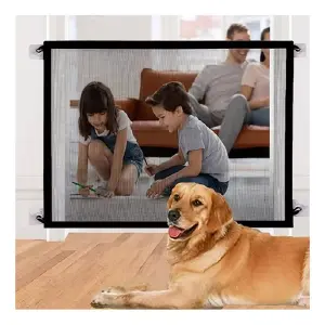 Puerta Para Mascotas y Bebés: ¡Seguridad y Libertad! - Puerta Para Perros Mascotas yBebésMalla