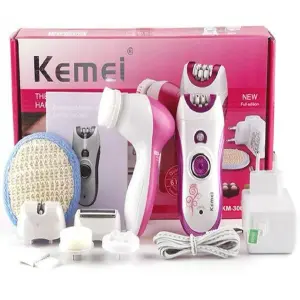 Depiladora Dama Kemei 3066: ¡Piel Suave por Más Tiempo! - Depiladora Dama Kemei 3066