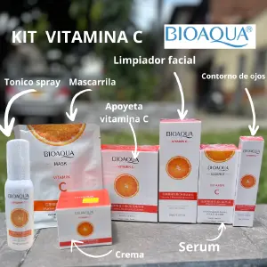 KIT VITAMINA C BIOAQUA: Despierta la Belleza Natural de tu Piel - KIT VITAMINA C BIOAQUA
