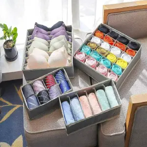 Organizador de Ropa Interior x4: ¡Adiós al Desorden! - ORGANIZADOR ROPA INTERIOR X4
