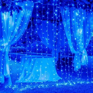 Ilumina Tu Navidad con Nuestra Cortina de Luces LED - Cortina De Luces Led 3x1.8 Mts Navidad