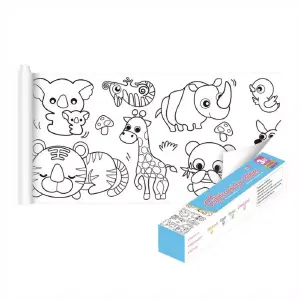 Rollo de Papel para Colorear e Imaginar - Rollo Papel Infantil Colorear Pintar