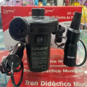 INFLADOR ELECTRICO 12V HT-196A: ¡La Solución Perfecta para Tus Necesidades de Inflado! - INFLADOR ELECTRICO 12V  HT-196A
