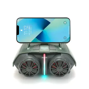 Soporte para celular con altavoz: ¡Tus manos libres, tu entretenimiento al máximo! - Soporte para celular con altavoz