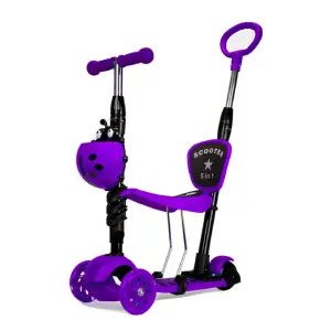 PATINETA PARA NIÑOS 5 EN 1: ¡Diversión y Aventura en Cada Etapa! - PATINETA PARA NIÑOS 5 EN 1