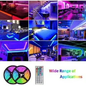 Cinta de Luz LED RGB de 10 Metros: ¡Ilumina tu Mundo! - Cinta De Luz Led Rgb 10 Metros Tira Led