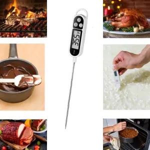 Termómetro de Cocina Digital con Batería: Precisión y Facilidad en la Cocina - Termometro de cocina digital con bateria
