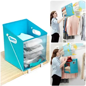 Organizador De Ropa Cesta Plegable Para