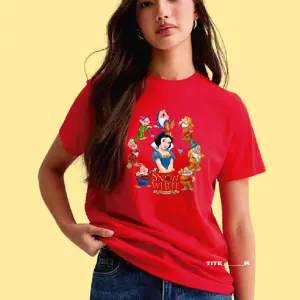 Camiseta "Blancanieves y los 7 Enanitos" - T-shirt Blanca nieves y los 7