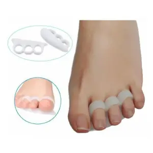 Separador Triple Dedos Del Pie Corrector