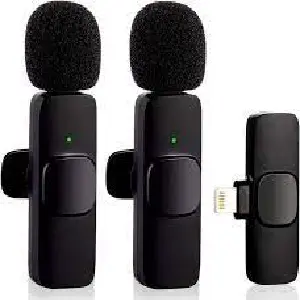 Micrófono Inalámbrico DOBLE F4 para iPhone - Micrófono Inalámbrico DOBLE F4 Iphone