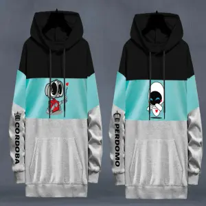 Buzo Buso Hooide Personalizado Combinado: Tu Estilo Único - Buzo Buso Hooide Personalizado Combinado