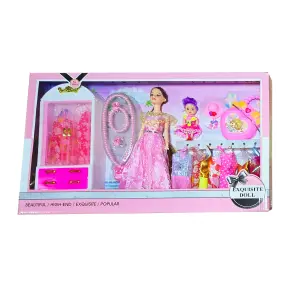 Muñeca Vestidos, Collar y Accesorios: ¡El Armario Perfecto para tu Muñeca! - Muñeca Vestidos Collar Accesorios Armari