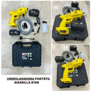 Hidrolavadora Inalámbrica de Doble Batería: Potencia y Libertad sin Límites - Hidrolavadora doble bateria inalambrica