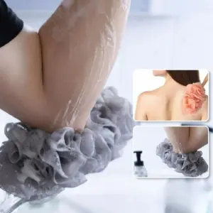 Cepillo Corporal Para Ducha Con Esponja