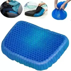 Cojín de Gel Asiento Flexible: Tu Alivio Personalizado - Cojín De Gel Asiento Flexible Terapia Al