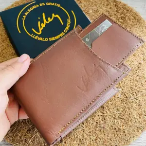Billetera CUERO GRASO VELEZ CABALLERO - BILLETERA CUERO GRASO VELEZ CABALLERO
