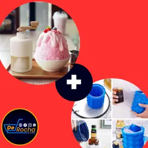 Combo Triturador de Hielo y Molde: ¡Tu Verano Refrescante! - combo triturador hielo+model para hielo