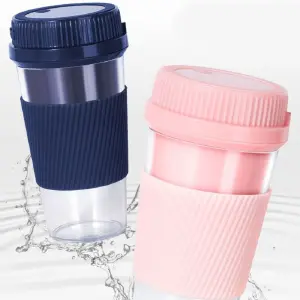 Mini Licuadora Portátil Via: ¡Tu Aliado Perfecto para un Estilo de Vida Saludable! - Mini Vaso Licuadoras Portátil 300 Ml Via