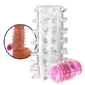 Anillo Vibrador Funda Para Pene OMC-370