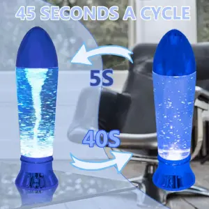 Lámpara LED Tornado Multicolor: Ilumina tu espacio con estilo - Lampara Led Tornado Multicolor