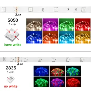 Cinta LED RGB de 5 Metros con Control Bluetooth: ¡Ilumina tus Fiestas! - Cinta Led 5 Metros Rgb Bluetooth Control
