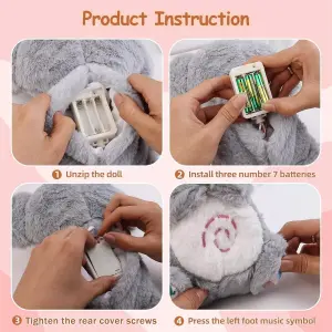 Peluche Muñeco Juguete Respira: ¡El compañero perfecto! - Peluche Muñeco Juguete Respira