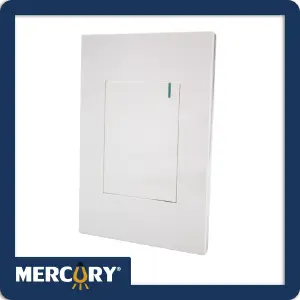 INTERRUPTOR SENCILLO CONMUTABLE WHITE L: Elegancia y funcionalidad en un solo interruptor - INTERRUPTOR SENCILLO CONMUTABLE WHITE L