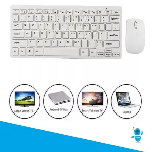Combo Teclado y Mouse Inalámbrico Mini: ¡Eficiencia y Estilo al Alcance de tus Manos! - Combo Teclado Y Mouse Inalambrico Mini