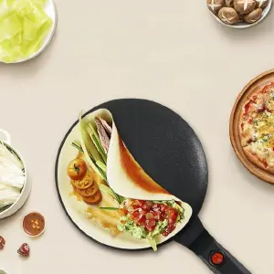 Olla para panqueques eléctrica portátil: Prepara panqueques perfectos con facilidad - Olla para panqueques eléctrica portátil