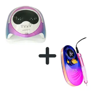 Combo Lámpara UV y Pulidor 706: ¡La Manicura Perfecta al Alcance de Tus Manos! - Combo lampara de uñas UV + pulidor 706