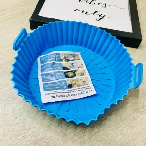 PLATOS DE FREIDORA DE AIRE DE SILICONA: ¡Cocina Saludable y Sin Esfuerzo! - PLATOS DE FREIDORA SILICONA