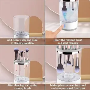 Limpiador Eléctrico de Brochas de Maquillaje: ¡Tu Piel Te Lo Agradecerá! - Limpiador eléctrico brochas Maquillaje