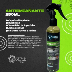ANTIEMPAÑANTE KING WAX: ¡Adiós al Vaho en tus Cristales! - ANTIEMPAÑANTE KING WAX