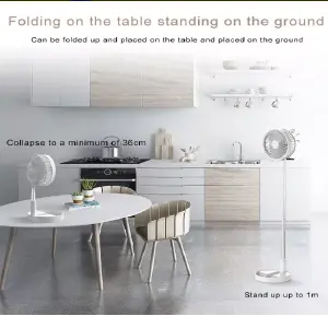Ventilador Plegable: Frescura portátil para cualquier ocasión - Ventilador plegable