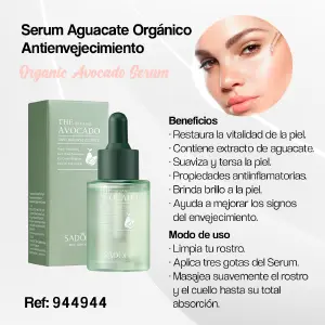 944944-SERUM ANTIENVEJECIMIENTO AGUACATE: El Secreto de una Piel Radiante - 944944-SERUM ANTIENVEGECIMIENTO AGUACAT