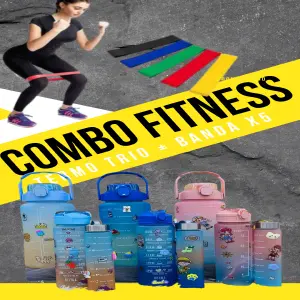 COMBO FITNESS (TERMOTRIO+BANDAS*5): Tu transformación comienza aquí - COMBO FITNESS (TERMOTRIO+BANDAS*5)
